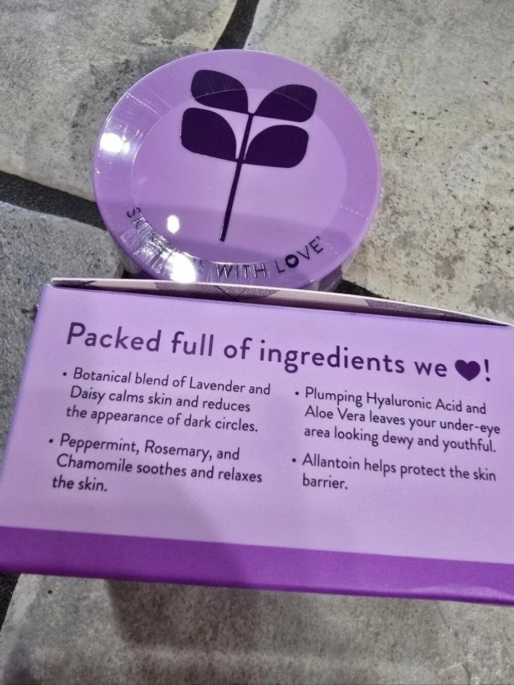 Red Aspen Lavender Amethyst Moisturize Glow Eye Masks